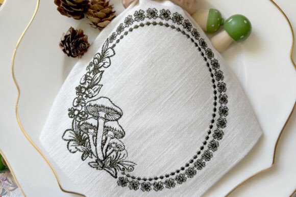 An Expert Review of the Mushroom Frame Embroidery Design