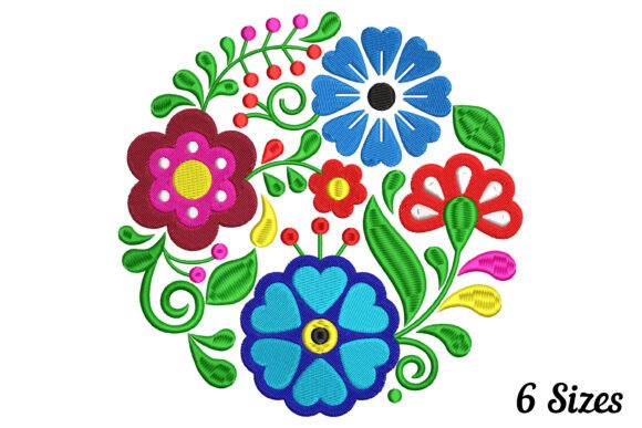 First Look: Testing the Cute Beautiful Flowers Embroidery Design
