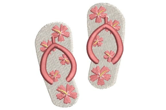Putting the Hibiscus Flower Flip Flops Design to the Test