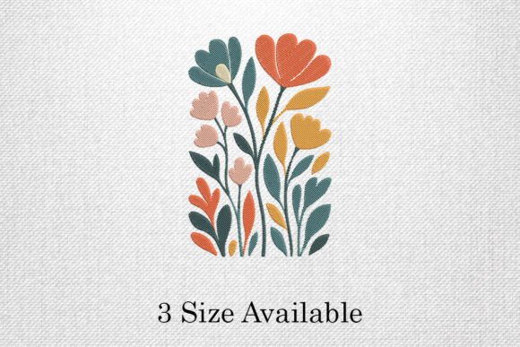 Review: Colorful Floral Machine Embroidery File