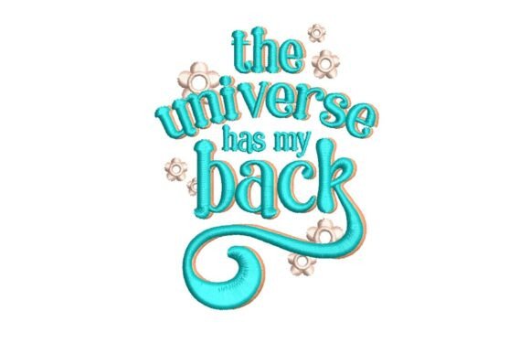 The Universe Has My Back: A Seasonal Embroidery Gem
