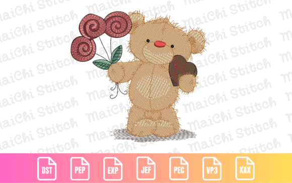 Valentine Teddy Bear: An Embroidery Designer's Business Review